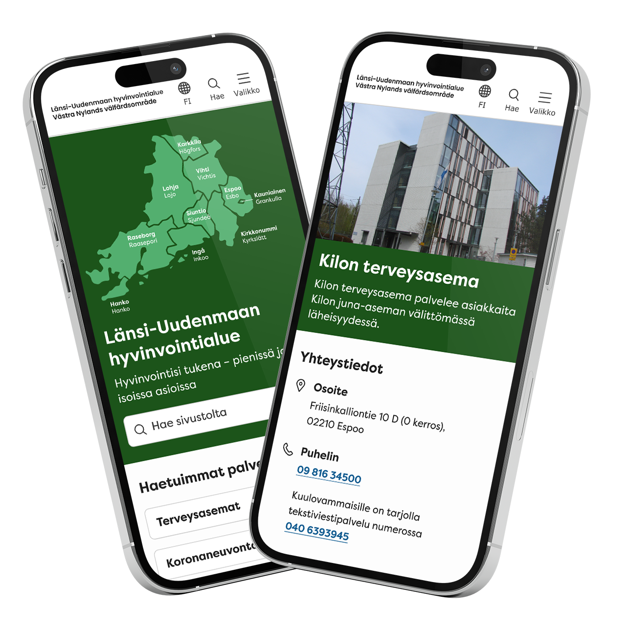 Western Uusimaa Wellbeing Services County mobile